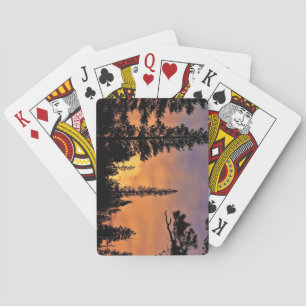 Sunset in Tuolumne Meadows, Yosemite, CA Poker Cards