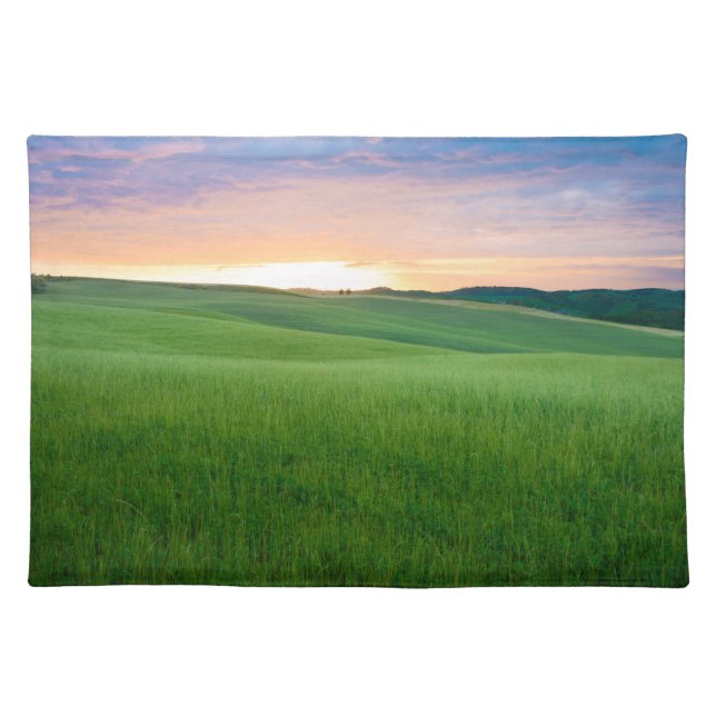 Sunset in Tuscany placemat (Front)