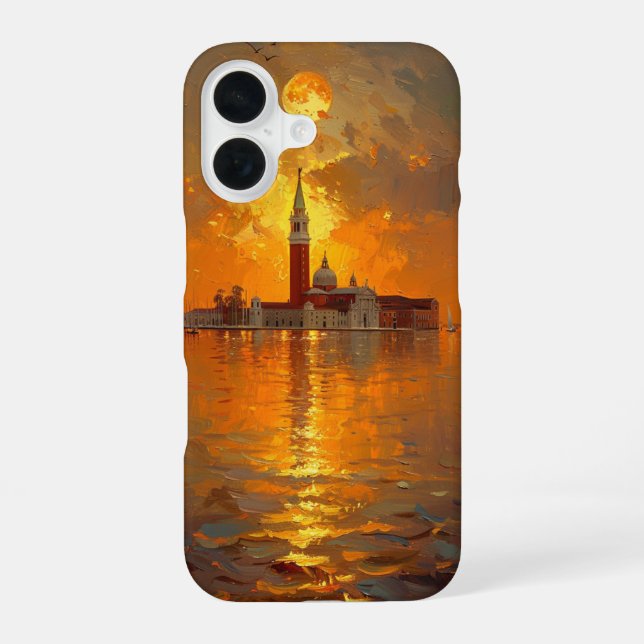 Sunset in Venice iPhone Case (Back)