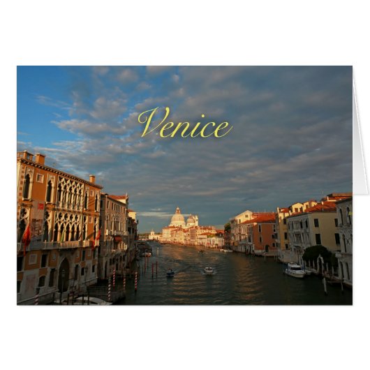 Sunset in Venice Italy (Front Horizontal)