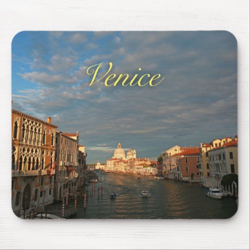 Sunset in Venice Italy Mouse Pad
