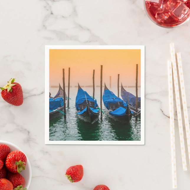 Sunset in Venice Napkins (Insitu)