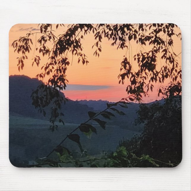 Sunset in West Virginia Mouse Pad (Front)