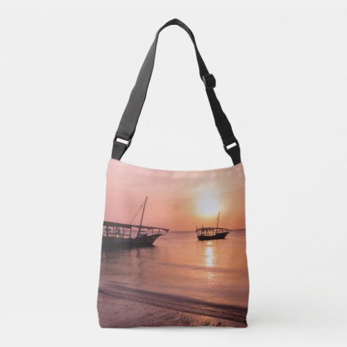 Sunset in Zanzibar Crossbody Bag
