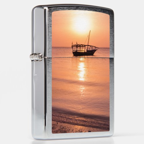 Sunset in Zanzibar Zippo Lighter