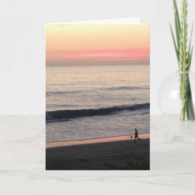 Sunset Inspirational Card (Front)