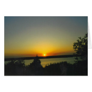 Sunset Inspirational Note Card