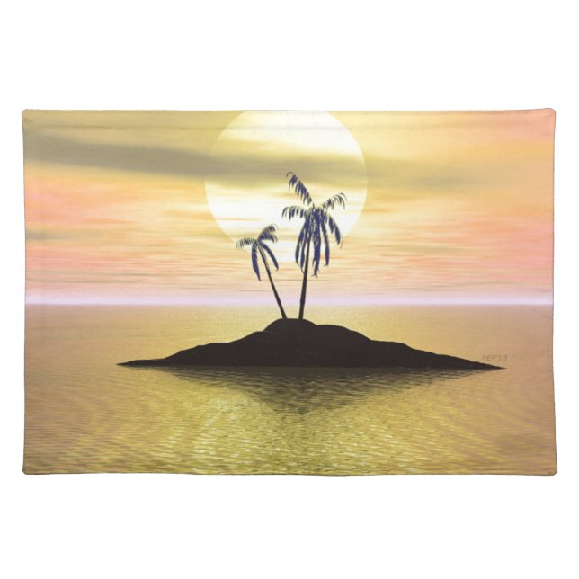 Sunset Island Placemat (Front)