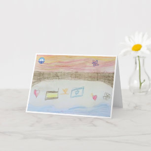 Sunset Israel Greeting Card