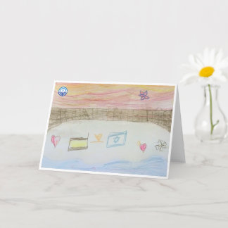 Sunset Israel Greeting Card