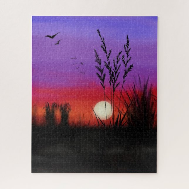 Sunset Jigsaw Puzzle (Vertical)