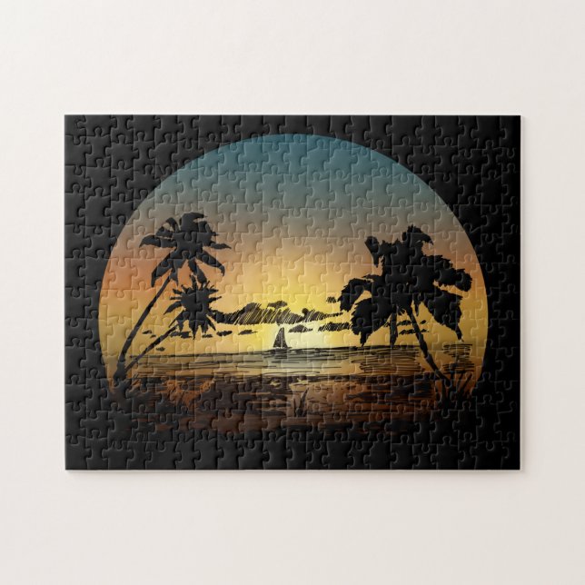 Sunset Jigsaw Puzzle (Horizontal)