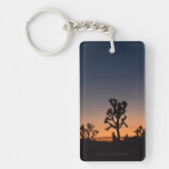 Sunset Joshua Trees Keychain