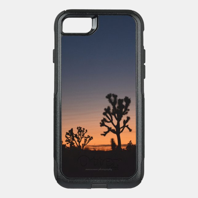 Sunset Joshua Trees Otterbox iPhone Case (Back)