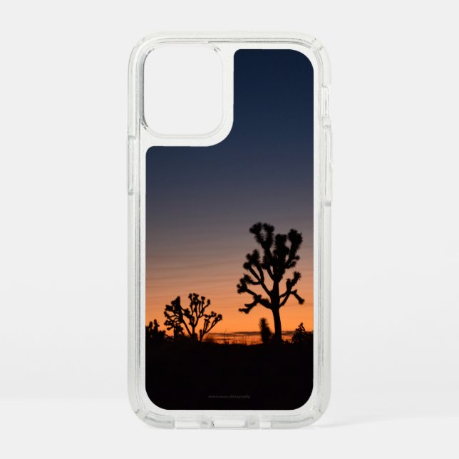 Sunset Joshua Trees Speck iPhone 12 Mini Case (Front)