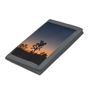 Sunset Joshua Trees Trifold Wallet