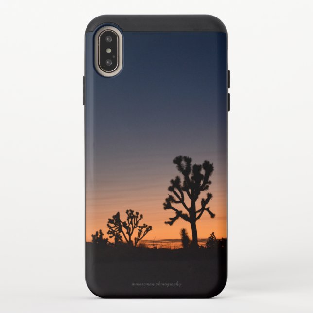 Sunset Joshua Trees Uncommon iPhone Case (Back)
