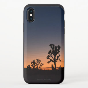 Sunset Joshua Trees iPhone XS Slider Case