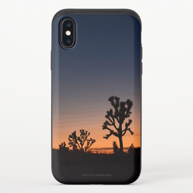 Sunset Joshua Trees Uncommon iPhone Case (Back)
