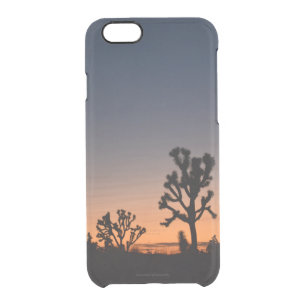 Sunset Joshua Trees Clear iPhone 6/6S Case