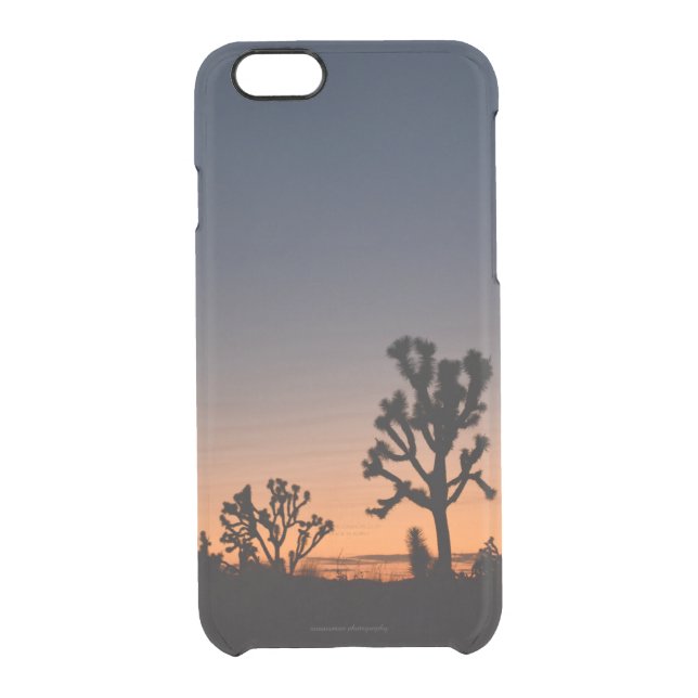 Sunset Joshua Trees Uncommon iPhone Case (Back)