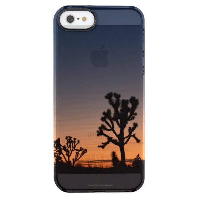 Sunset Joshua Trees Uncommon iPhone Case (Back)