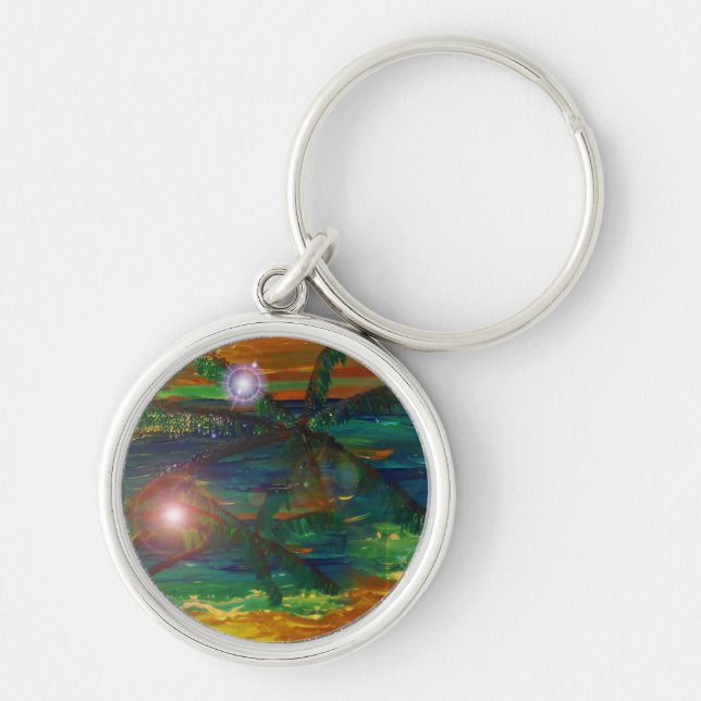 Sunset Keychain (Front)