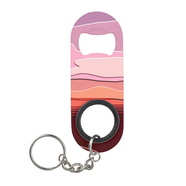 SUNSET KEYCHAIN BOTTLE OPENER (Front)