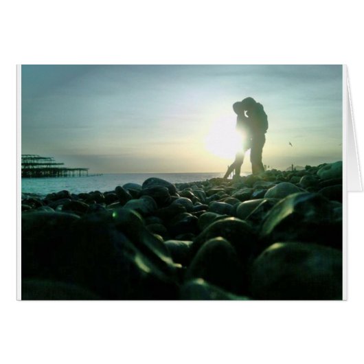 Sunset Kiss Cards (Front Horizontal)
