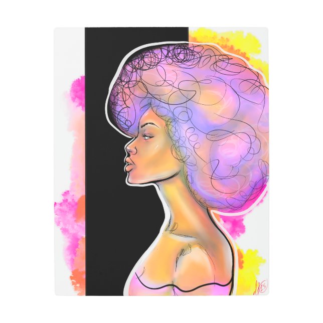 Sunset Kiss  Metal Print (Front)