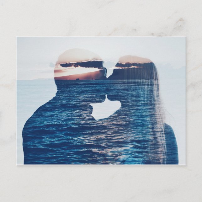 SUNSET KISS POSTCARD (Front)