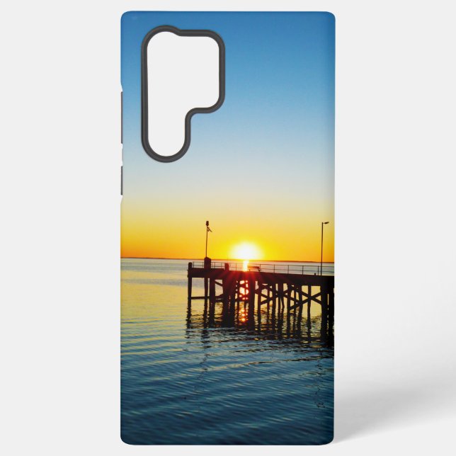 Sunset Kisses, Port Victoria, Australia, Samsung Galaxy Case (Back)