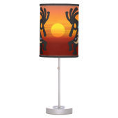 Sunset Kokopelli Table Lamp (Front)
