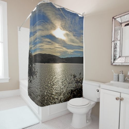Sunset Kolob Lake Reservoir UT Zion Shower Curtain