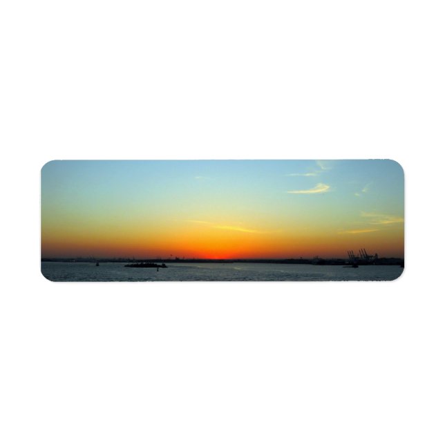 Sunset Label (Front)