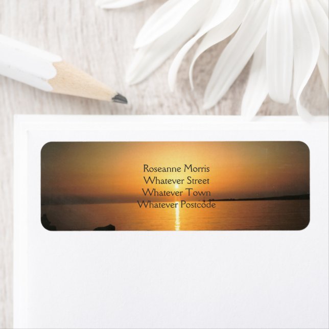 Sunset Label (Insitu)