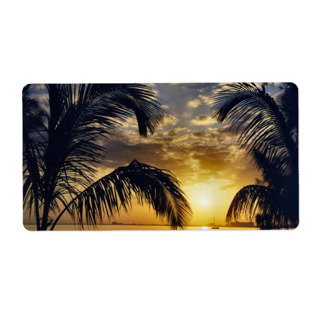 Sunset Label (Front)