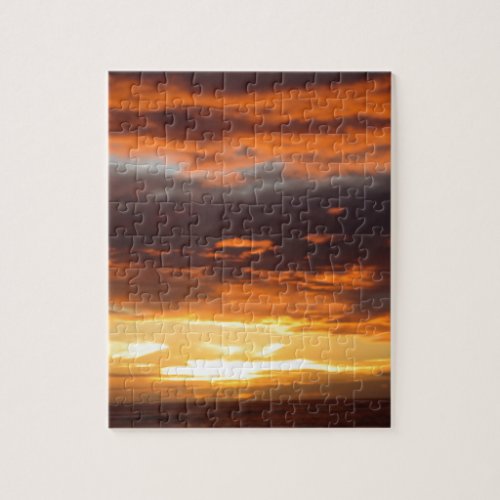 Sunset Lahaina Maui Hawaii Jigsaw Puzzle