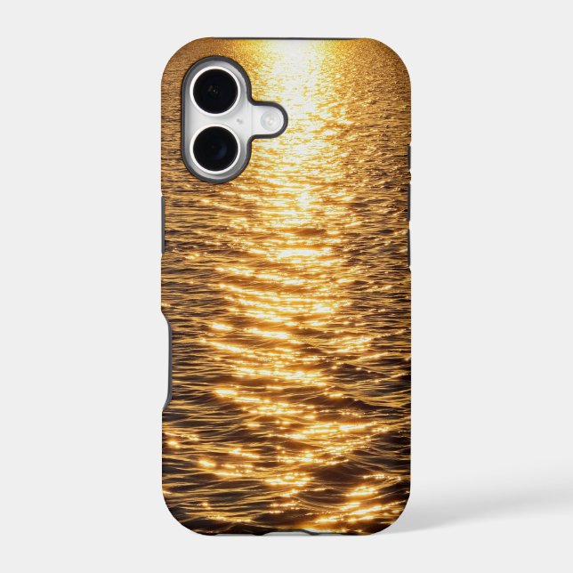 Sunset, Lake, Nature image Iphone Case (Back)