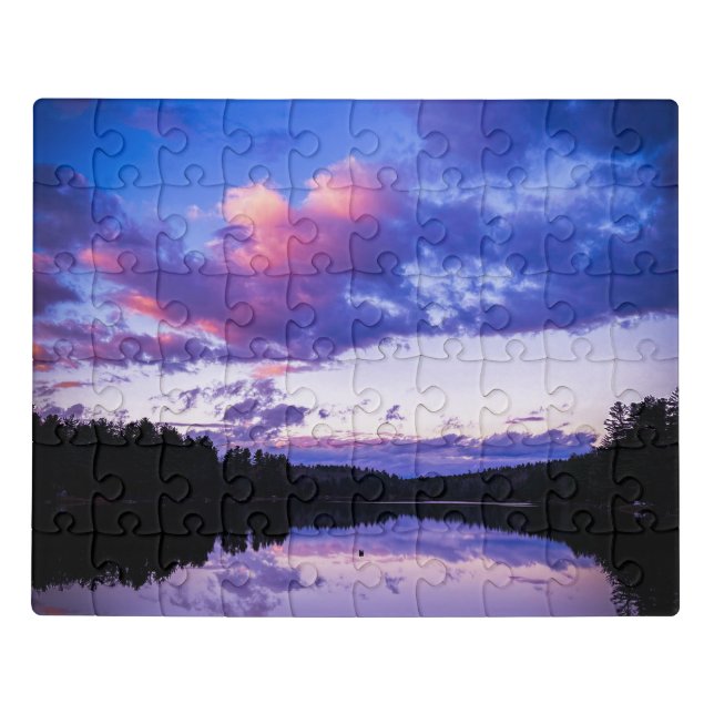 Sunset Lake Puzzle (Puzzle Horizontal)