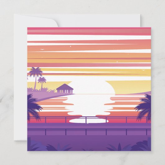 Sunset landscape (Front)