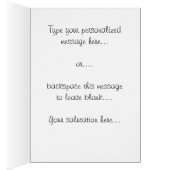 Sunset Landscape Blank Card Beautiful Print Cards (Inside (Right))