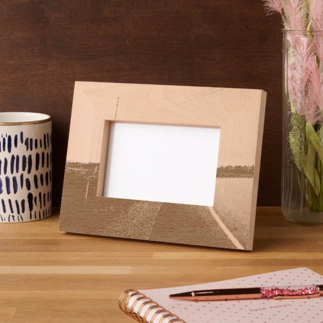 sunset landscape engraved frames (Left)