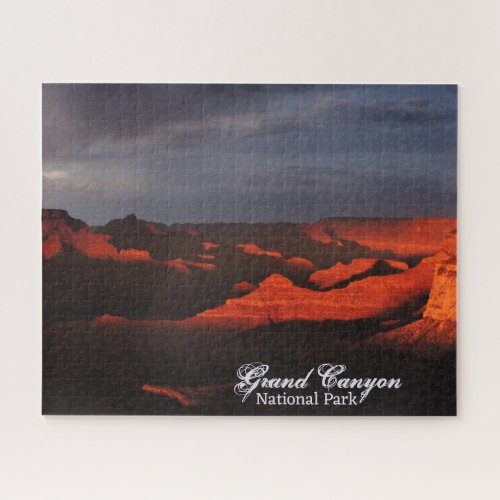 Sunset Layers Grand Canyon National Park Photo Jigsaw Puzzle