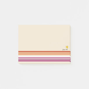 Sunset Lesbian Flag Notes