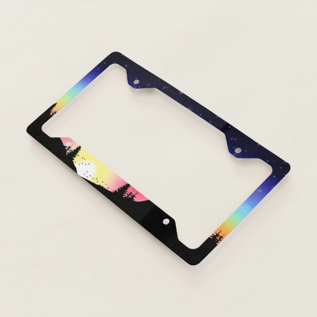 Sunset License Plate Frame (3/4)
