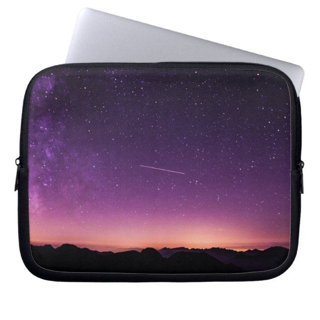 sunset light laptop sleeve (Front)