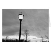 Sunset & Light / Noir, card (Front Horizontal)