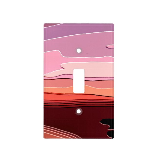 SUNSET LIGHT SWITCH COVER (Front)