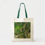 Sunset Lit Palm Fronds Tropical Tote Bag
